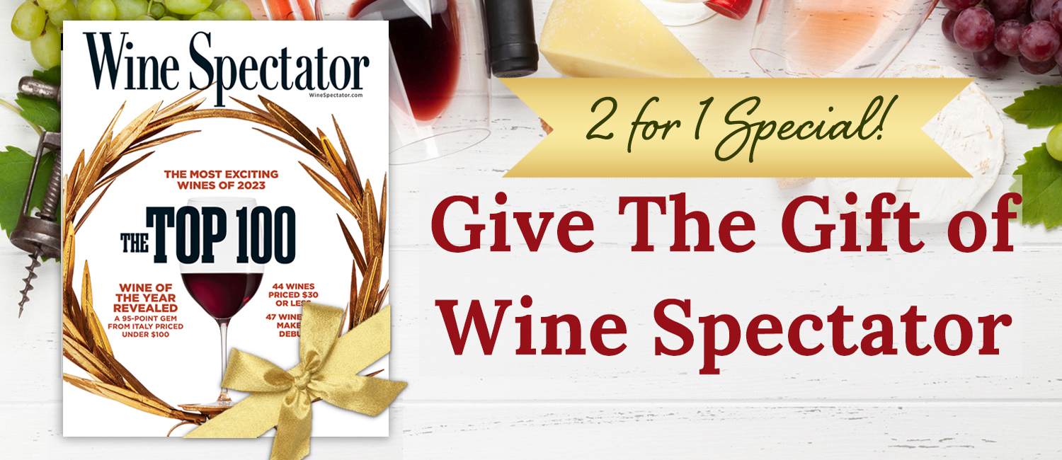 Give the Gift of Wine Spectator